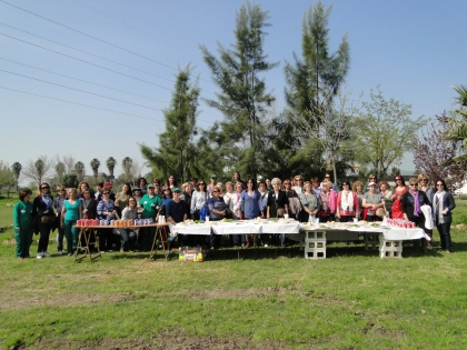 Fotos de la visita guiada realizada al Huerto Ecológico.